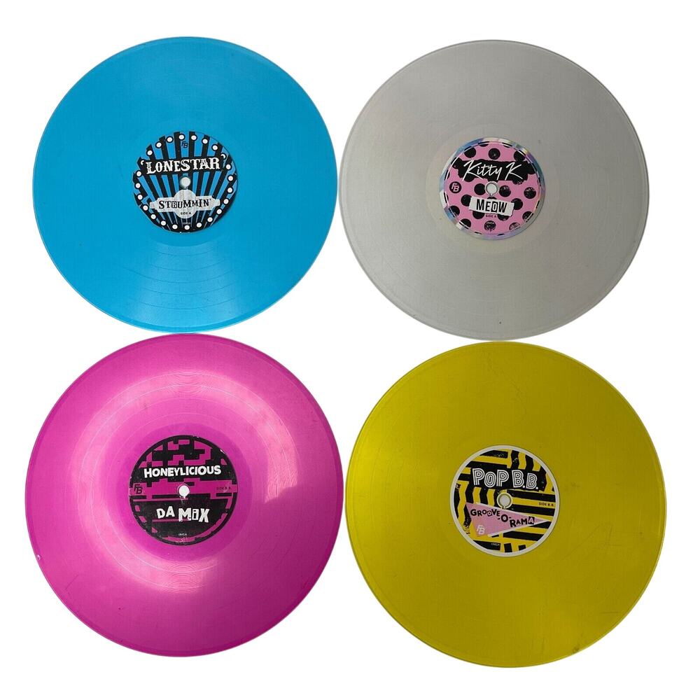 MGA LOL Suprise Remix 4 Vinyl Record Honeylicious Kitty K Lonestar Pop B.B